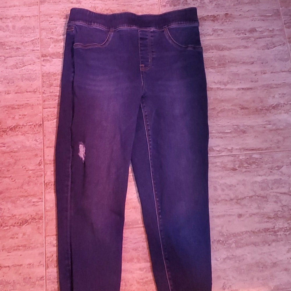 Spanx ripped jeans